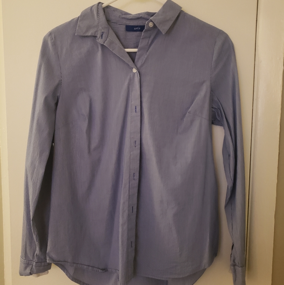 Blue Button Down